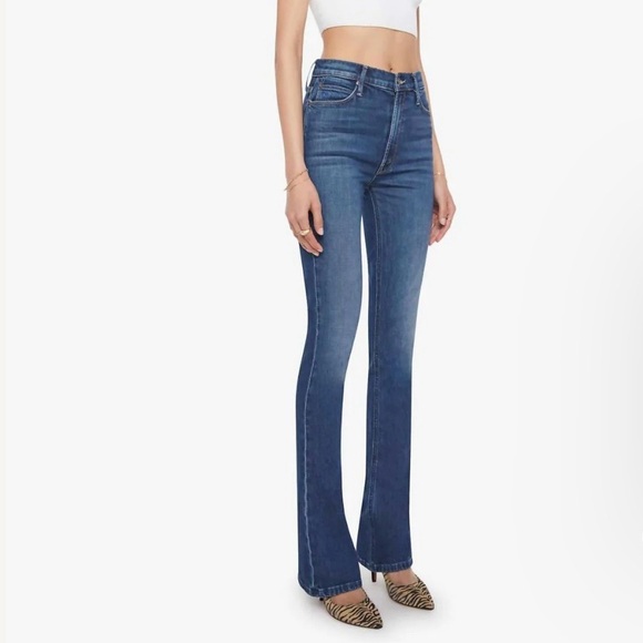 MOTHER Denim - MOTHER Women's High-Rise Flare Jeans - Blue